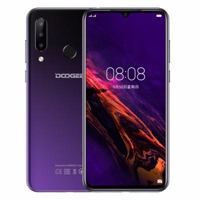 China Dual SIM Card New Arrival DOOGEE N20 19:9 FHD+ Android 9.0 Octa-core 4G 4GB RAM 64GB ROM Mobile Phone 6.3