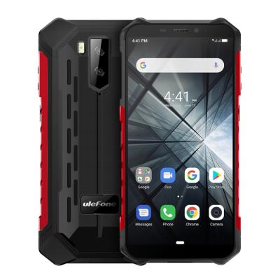 China Dual SIM Card Ulefone Armor X3 Waterproof Shockproof Dustproof Shockproof Mobile Phone Android 9.0 P2GB+32GB IP68 Rugged Dual Cell Phone for sale