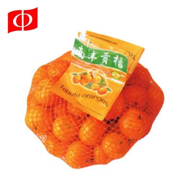 China Net Bag Hot Selling Garlic Mesh Bag Plastic Fruit Packing Netting for sale