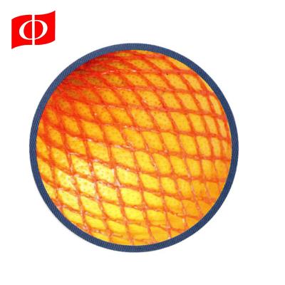 China net bag cheap packing tube pe mesh bags for onions fruit with label for sale