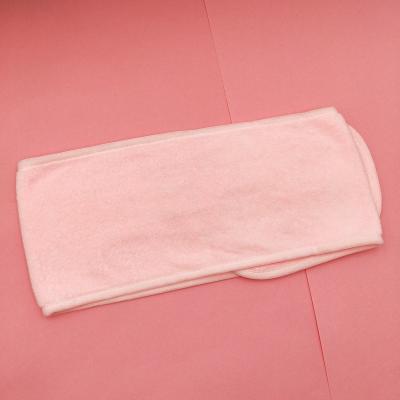 China Sustainable Pink Color Women S Neckerchief Hotel Beauty Spa Bath Salon Towel Wrap for sale