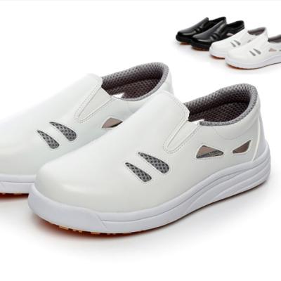 China ESD Anti-slip Micro Static Leather Chef Safety Eti Compound Toe Office Work Shoes for sale