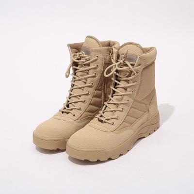 China Army Military Tactical Police KNOCKS Force Combat Shoes USA Army Boots Men's Tactical Boots Oxford Cloth and Leather Leather for sale