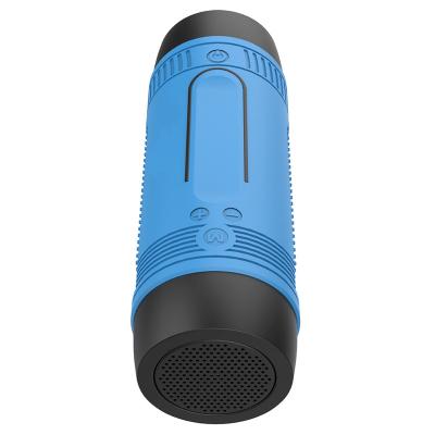 China Outdoor Portable Phone Function Facco Speaker for Bicycle Bike S1 4000mAh Power Bank with Splashproof Microphone and LED Light for sale