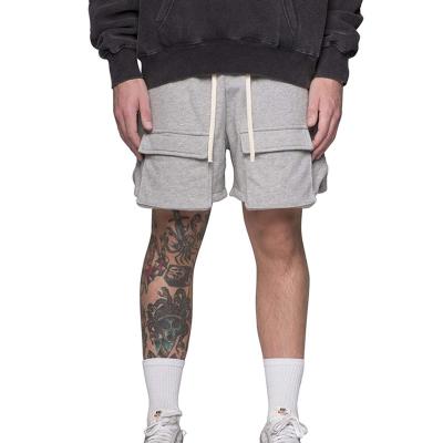 China Men's Training Shorts Heavy French Terry Cotton Gym Athletic OEM Sweatshirt New Design White Casual QUICK DRY Streetwear With Pockets for sale