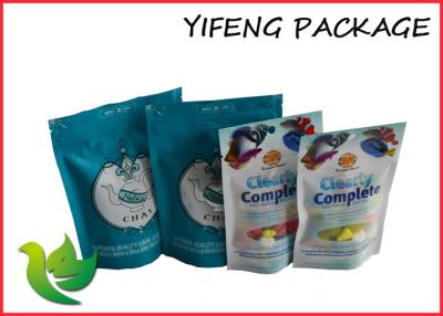 China Aceite o tamanho differnent que levanta-se o escapamento de empacotamento de Doypack - impermeabilize a janela na parte dianteira à venda