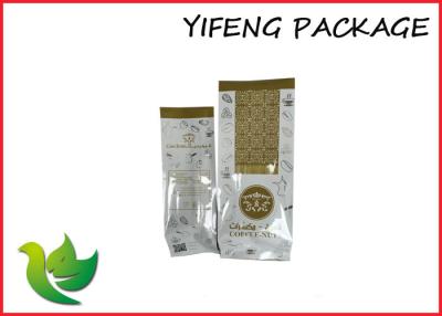 China Laminated Material Coffee Food Packaging Pouches Durable Waterproof for sale