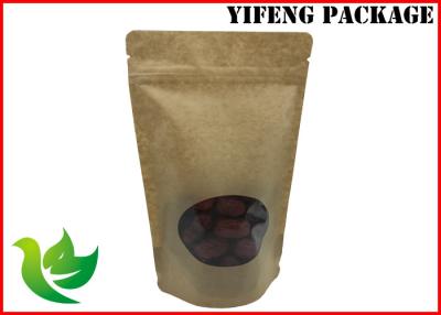 China Customized Logo Resealable Stand Up Pouch For Food Packing , Eco - Friendly for sale