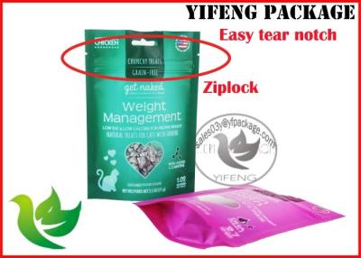 China Industrial Stand Up Ziplock Storage Bags With Clear Window , Gravure Printing for sale