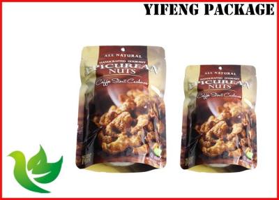 China Custom Printing Plastic Stand Up Food Pouches Security For Nut Packing for sale