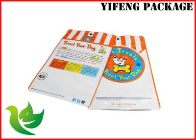 Chine la conception et l'impression colorée du client ont stratifié des sacs d'aliment pour animaux familiers d'aluminium avec la fenêtre et la tirette à vendre