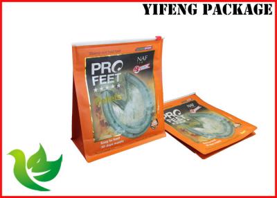 China Customized Recyclable Slider Zipper Gravure Printing plastice Flat bottom bags for food for sale