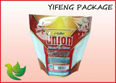 China Stand Up Plastic Resealable Bag With Printing For Tobacco Packaging for sale