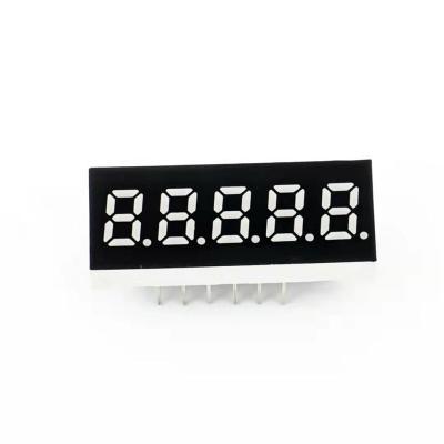 China Hot Sale High Quality Single Digit 7 Segment Led Display Module 7 Segment Led Display Customized Universal 0.8 Inch 5 Stewpot Large for sale