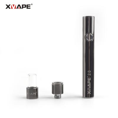 China Concentrate 2 in 1 use vaporizer for wax quartz coil heating variable voltage battery and cricket2.0 extract 350 mah concentrate preheat for sale