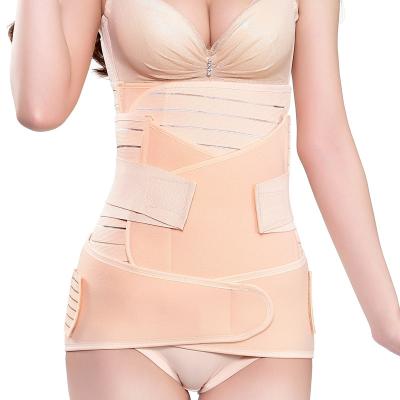 China Breathable Belt Support Recovery Belt, Postnatal Body Shaper Shapewear 3 in 1 Postpartum Belly Support for sale