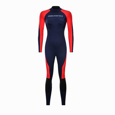 China Custom Men's Full Body Antibacterial Stretch Ultra Back 3mm Surfing Diving Swimming Wetsuit Antibacterial Neoprene Zipper for sale