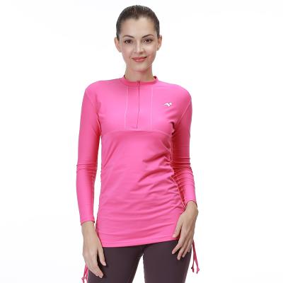 China Sun Protection Sun Protection Manufacturer Custom Women Latest Designs Upper Nylon Muttahida Majlis-e-Amal Rashguard BJJ Running Rash Guard Rashguard Majlis-e-Amal Printed Fabric Muttahida Logo Muttahida UPF 50+ for sale