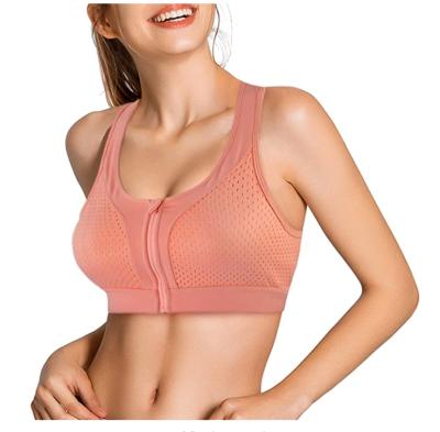 China Custom Wholesale Breathable Logo Printed Yoga Bra Top Fitness Sports Wear Women Sports Bra for sale