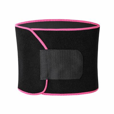 China Logo Adjustable Weight Loss Body Shaper Custom Back Support Body Shaper Slim Back Neoprene Soft Trimmer Sweat Belt for sale