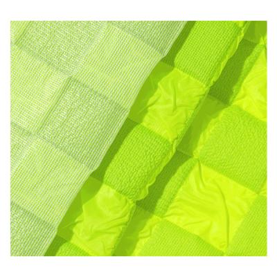 China Waterproof China Making 20D*20D 100% Nylon Checkerboard Down Waterproof Outdoor Jacket Cloth Fabric for sale