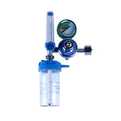 China Wholesale price YF-04C-11 brass hospital medical oxygen regulator with flow meter in china for sale