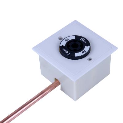 China Wall Mounted Outlet Brass Popular Medical Terminal Gas Holder French Standard With Good Price With Box for sale