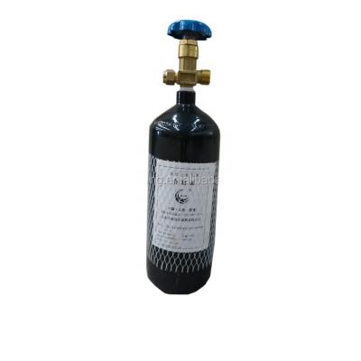 China Medical gas brass and aluminum material oxygen cylinder in gas cylinder for sale