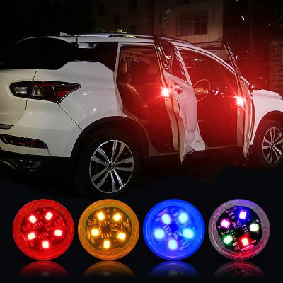 China Universal Led Car Door Projector Lights Opening Door Logo Car Safety Warning Anti-Collision Lights Sensor Magnetic Strobe AM1885 for sale