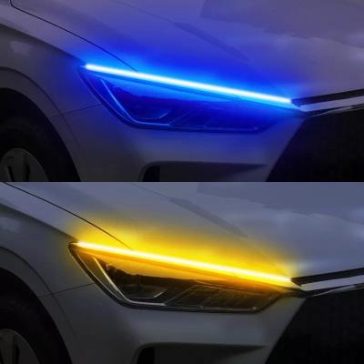 China ROAD 2 Pcs Drl Car Led Lights Interior Flexible Led Lighting For Cars Daytime Running Car Lights Headlight Turn Signal Lamp 30Cm for sale