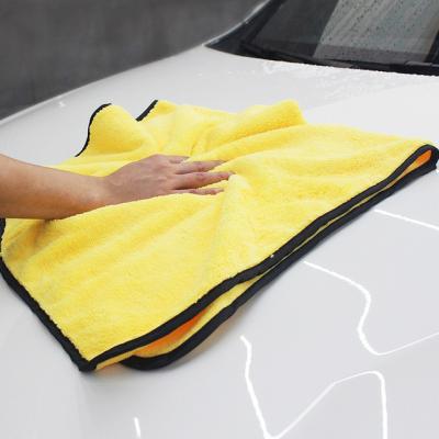 China Extra Large Size Care Detailing Cleaning Cloth 92*56cm Super Absorbent Microfiber Towel Car Wash Towel Cleaning Drying AM0716 for sale