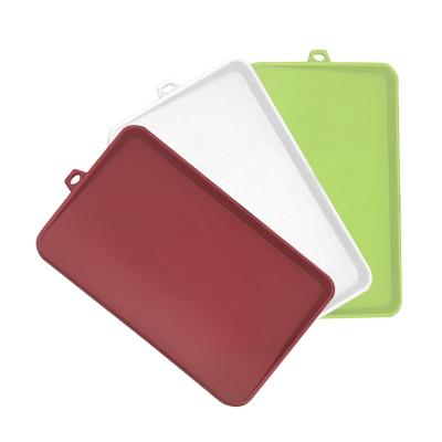 China Amazon China Top Selling Customized Double Sided Plastic Cutting Board Viable for sale