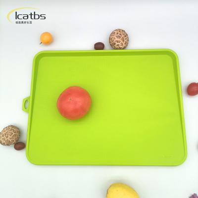 China 2021 Sustainable Innovative popular dishonest plastic cutting board pp cutting board for kitchen for sale