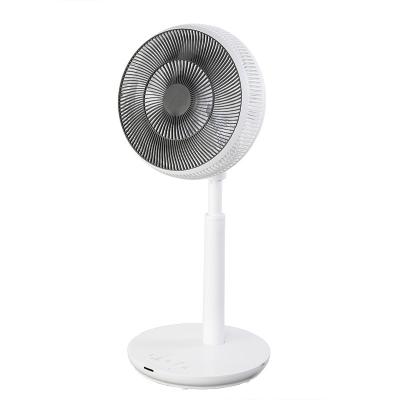 China 12 Inch Brushless Rechargeable DC Battery Holder Portable Air Circulator Fan for sale