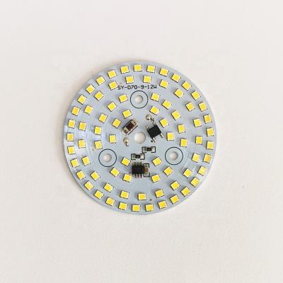 China Aluminum 12w 9w 7w 5w 1 Year Warranty Customized Size PCB DOB Driverless AC Led Module for sale