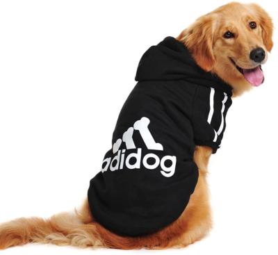 China Stocked Dog Clothes Clothes Wholesale Cotton Coat Hoodie Pet Jacket Vest Fashion Dog Clothes Clothes For Dog Tracksuit Pajamas for sale