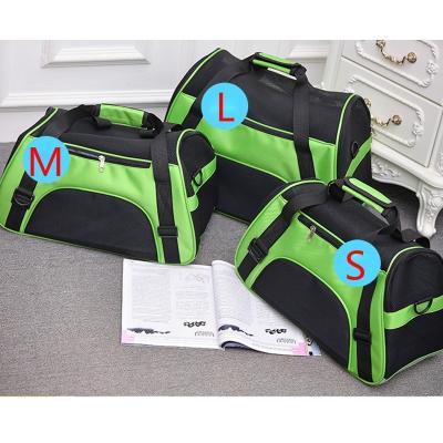 China Breathable Pet Bag Dog Cat Carrier Bag Pet Puppy Portable Travel Bags Mesh Carrier Outgoing Pets Breathable Handbag for sale