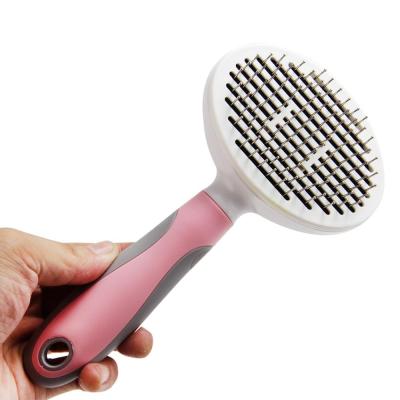 China New Viable Pet Cat Dog Comb Brush Professional Dogs Large Open Knot Rake Pet Grooming Products for sale