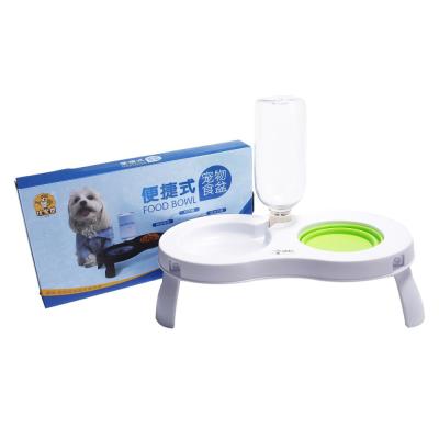 China Automatic Dog Automatic Feeders Roll Cat Feeder Food Storage Pet Cat Drinking Water Dispenser Drinking Bottle for sale