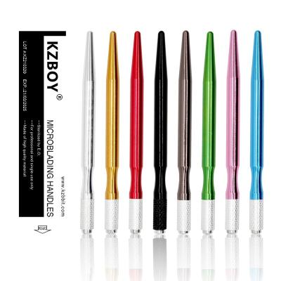 China With Lot# Number And Due Date KZBOY Eyebrow Lip Eyeliner Tattoo Supplies Tip Groove Microblading Pen Microbalding Hand Tool Manual For Microblade Holder for sale