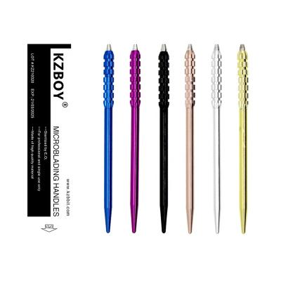 China With lot# and due date KZBOY High Quality Semi Permanent Makeup Eyebrow Disposable Microblading Shading Tool For 3R 5R Microblading DIY Tool for sale