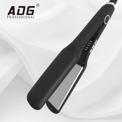 China Hotel Hair Straightener OEM Factory Flat Iron Wide Straightener Fast Heating Flat Iron for sale