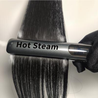 China Hotel steam pod high quality maintenance a straighten argan oil steam hair straightener merati steam flat iron for sale