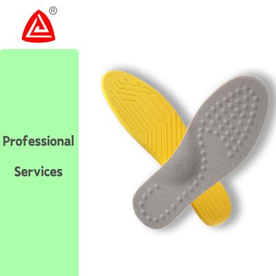 China DZ Plantillas Soft Comfortable PU Insole Eco-materials Custom Shoe Insoles Massage Custom Orthopedic Insoles For Shoes for sale