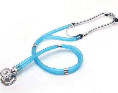 China Hotselling Disposable Metal Cardiology Stainless Steel Stethoscope for sale