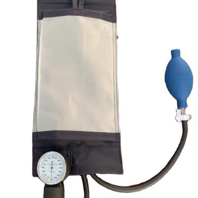 China Plastic With Reusable Piston Gauge Pressure Infusion Bag Pressure Infuser for sale