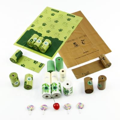 China Wholesale Biodegradable Supply High Quality Biodegradable Pet Waste Bag Dog Poop Bag for sale