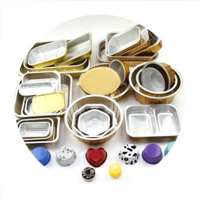 China Eco - Friendly 350Ml Top Selling Aluminum Foil Food Container For Event for sale