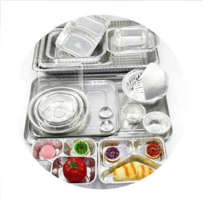 China Eco-friendly Popular Selling Airline Aluminum Foil Food Container With Favorable Price for sale