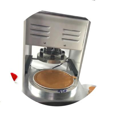 China Food Customized Tabletop Aluminum Foil Sealing Machine With High Quality for sale